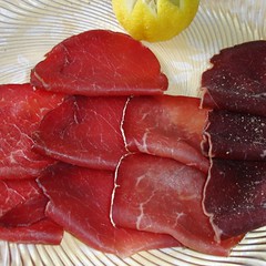 Bresaola vom Rind, Pferd und Hirsch