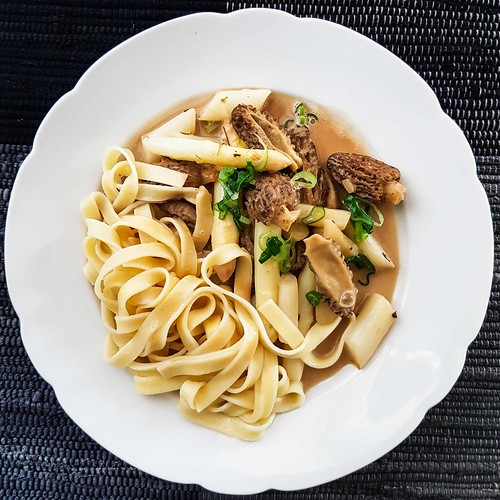 Spargel-Morchel-Ragout 20190419_122353