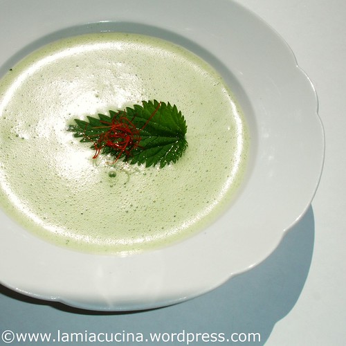 Wildkräuterschaumsuppe