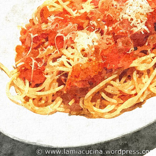 Spaghetti all'amatriciana