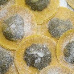 Kloatzenravioli geschlossen