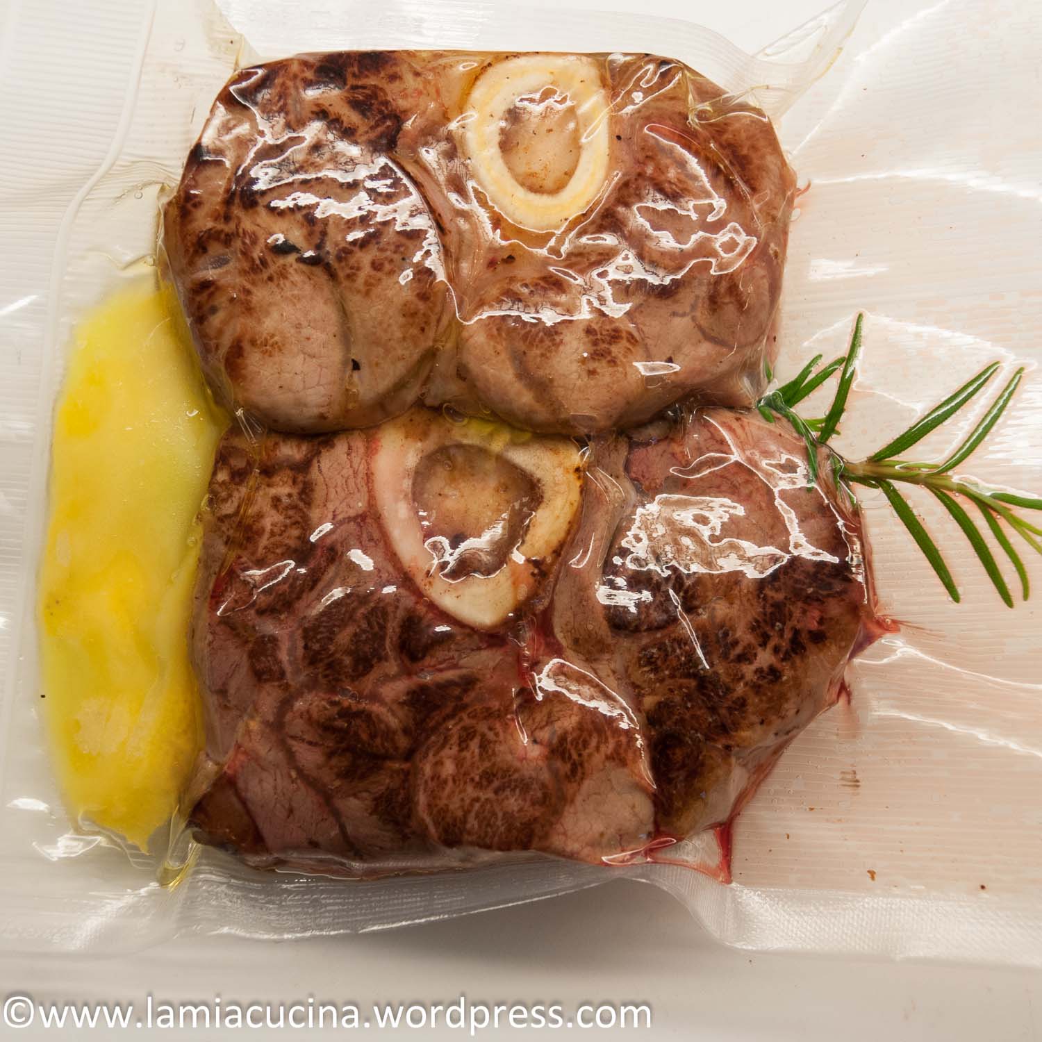 Kalbshaxe sous-vide