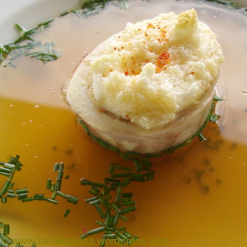 soufflierte Markknochen