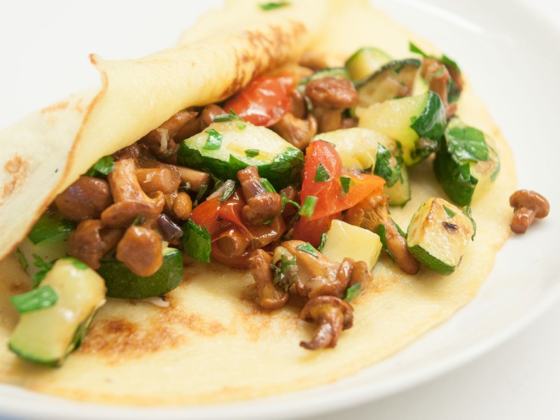 Crèpes Parmentier