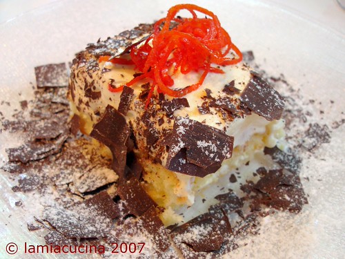 Tiramisu all'Arancia Malakoff