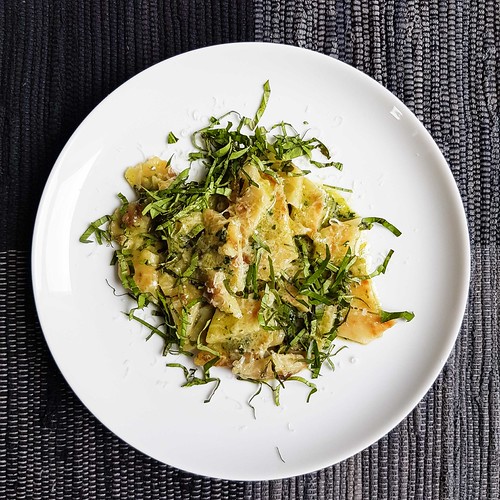 Testaroli mit Pesto 20170702_185140