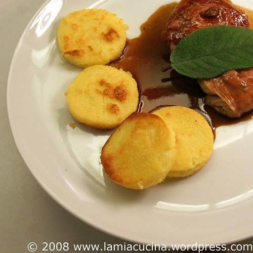 Gnocchi Romani zu Saltimbocca Romana
