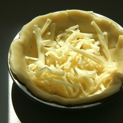 Tartelettes au fromage et herbes Käseboden
