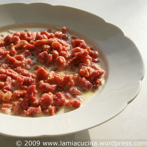 Gnocchetti di Barbabietola in Fonduta