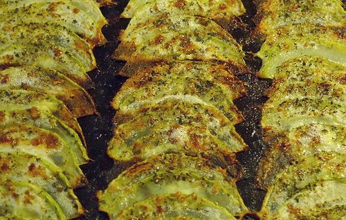 Gebackene Zucchinikeule Bild von Susanne