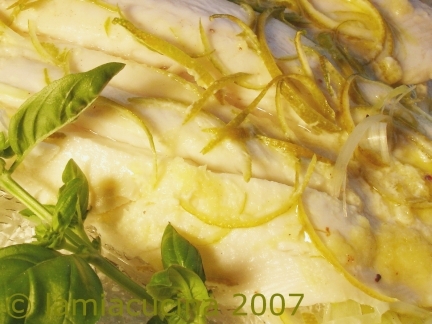 Limande Sole en papillote