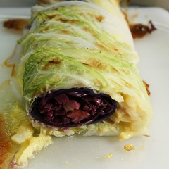 Fertige Roulade