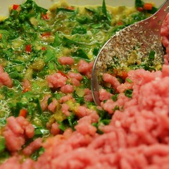 gemischt mit Ei&Kräutern