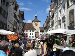 Solothurn Bieltor und Gurzelngasse