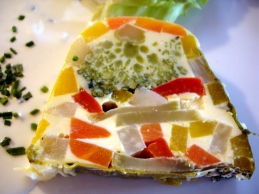 Gemüseterrine im Restaurant Gotthard Gurtnellen