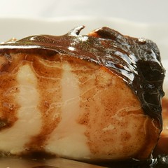 Fisch im Glanz der Sauce