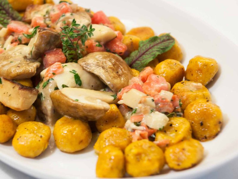 Kürbis-Gnocchi
