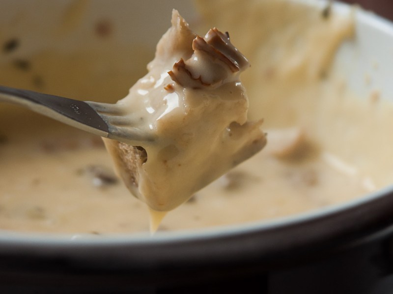 Morchelfondue