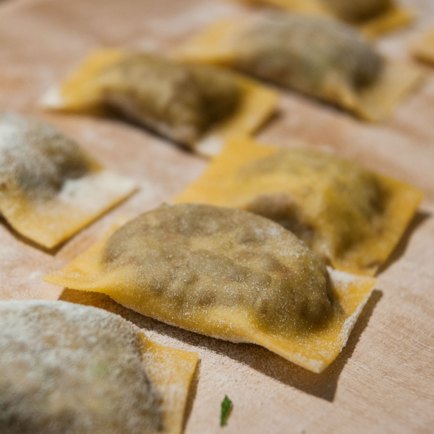 Linsen-Maultaschen