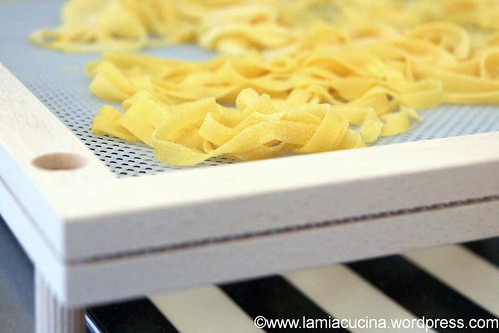 Lauchtagiatelle mit Stör 1_2012 12 21_9114