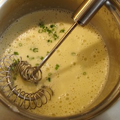 Weisse Buttersauce mit Schnittlauch