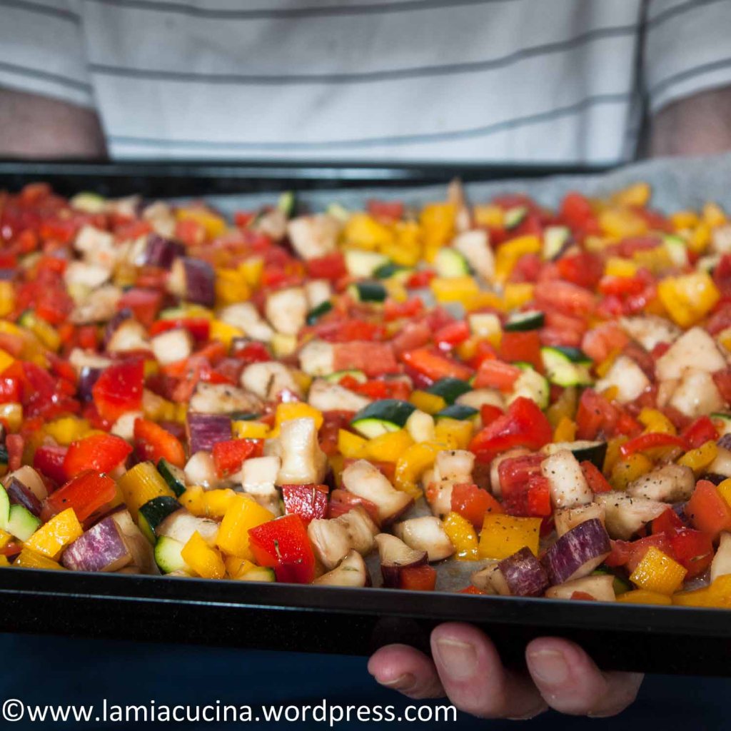 Onglet mit Ratatouille