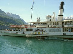Radschaufeldampfer URI in Brunnen