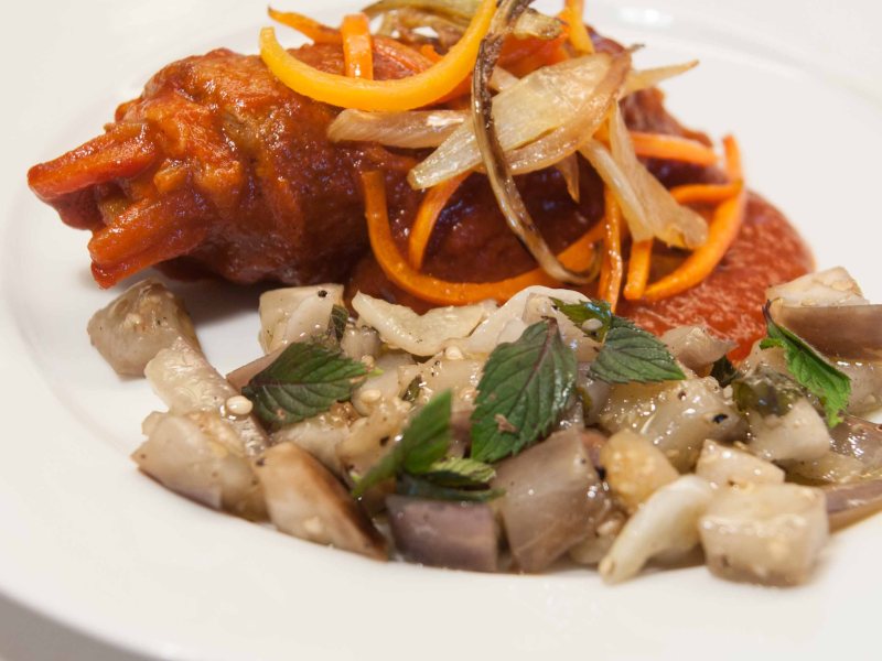 Involtini con il sugo