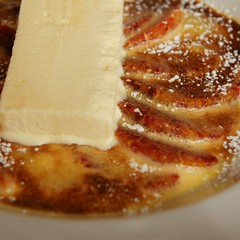 Blutorangengratin mit Parfait