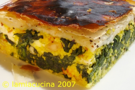 Spinat Pastilla fertig