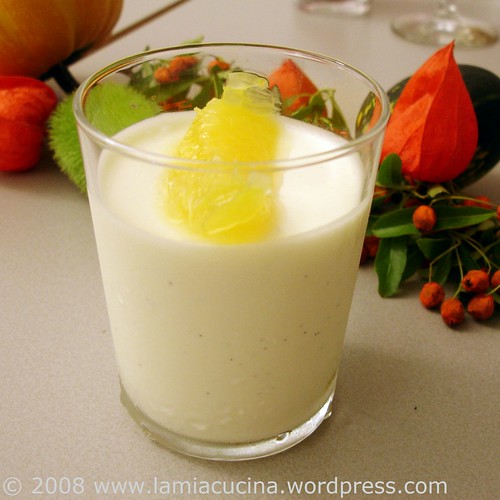 Sherrycreme mit Orangen