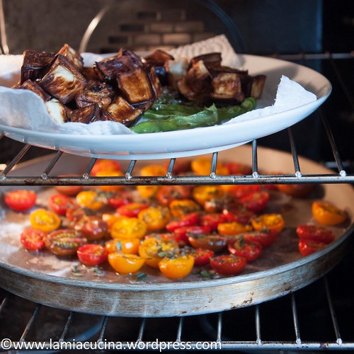 Fried aubergines, leeks and tomatoes 2014 08 12_5208