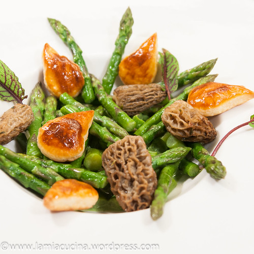 Grünspargel an Sauerampfersauce 20160414