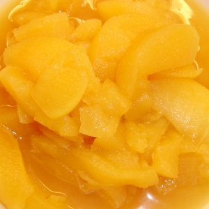 Apfelspalten an Altbiersauce