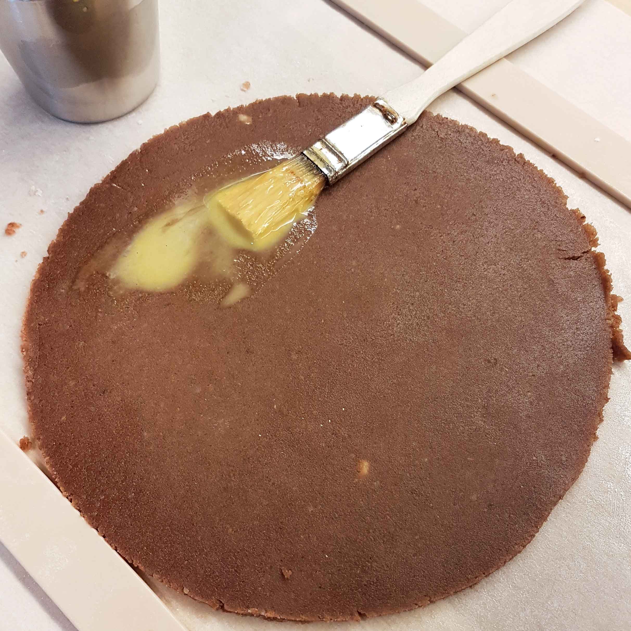 Platte für die Streifen