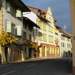 Heimfahrt am Fuss des Mont Vully