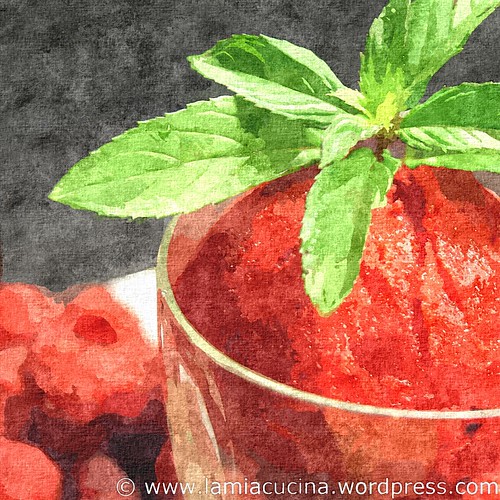 Himbeersorbet Rothschild