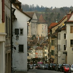 Blick Richtung Schloss