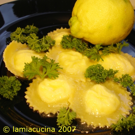 Ravioli al limone