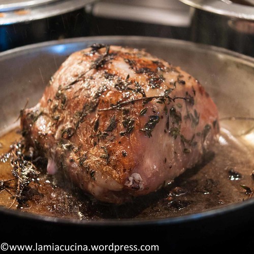 Schweinebraten, Olivenölsauce (2015 11 08_9468)