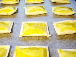 Schinkenkrapfen vor dem Backen