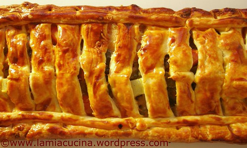Gemüsejalousie gebacken