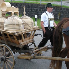 Weissküferei auf dem Wagen