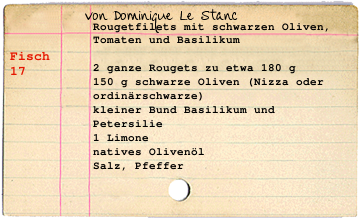 Rezeptkarte
