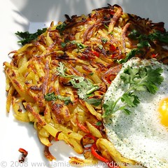 Crossover-Rösti gebraten