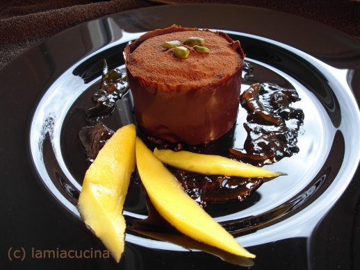 tortina di cioccolato all'olio d'oliva