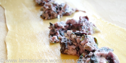 Radicchio-füllung