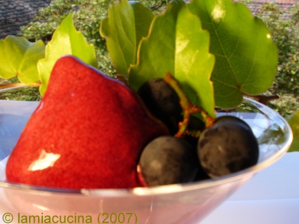 Sorbetto di uva americana