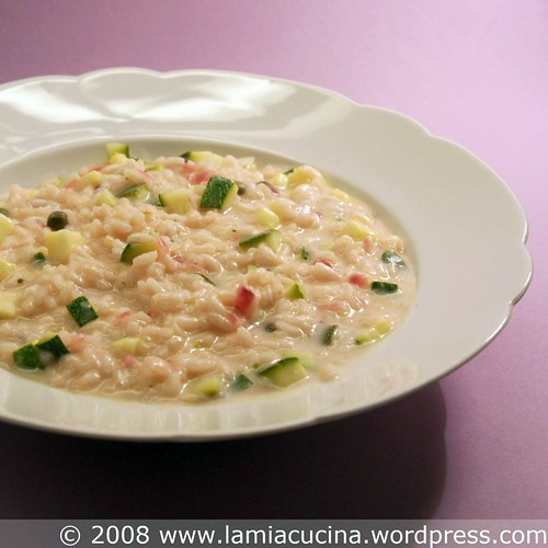 Zitronen-Kapern-Risotto von Kraut und Kekse