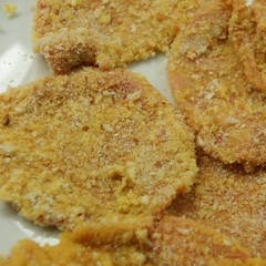 paniert, ungebraten